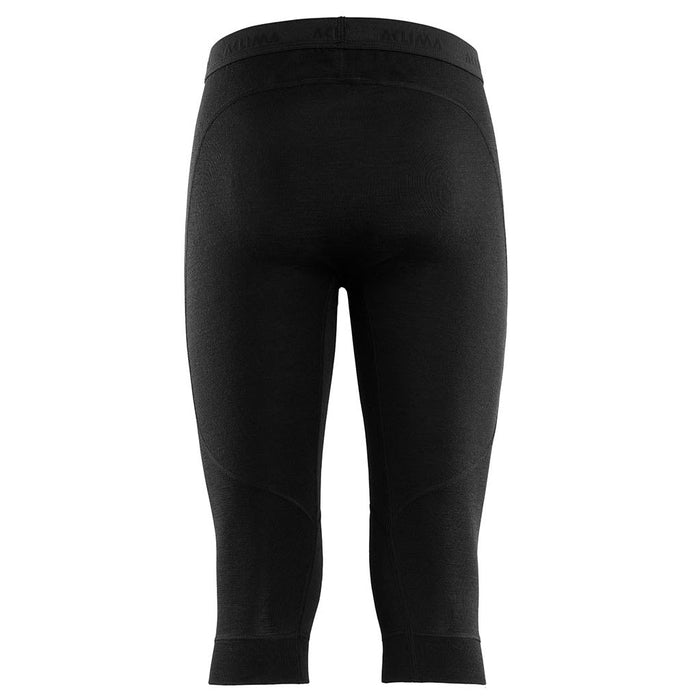 WarmWool 3/4 Longs - Jet Black - Herr