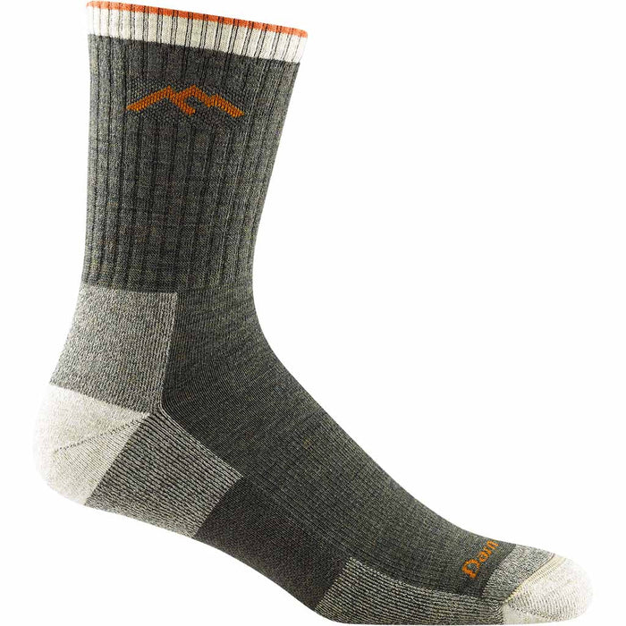 Hiker Micro Crew Midweight Hiking Sock - 1466 - Olive