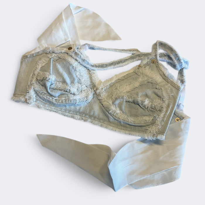 Arie White Stone Denim