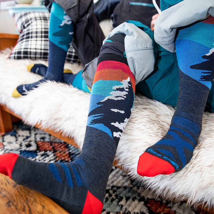 Solstice OTC Lightweight Ski & Snowboard Sock - 8014 - Charcoal