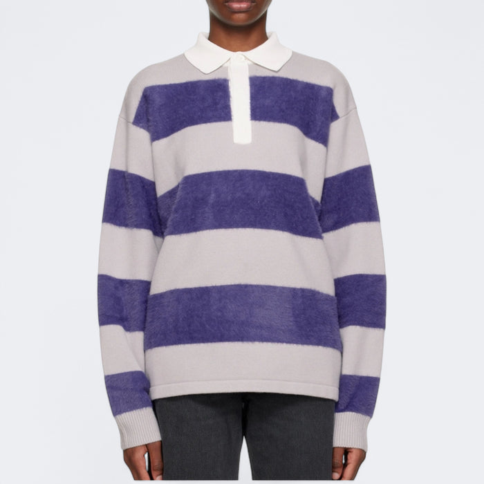 Jethro Titanium Cornflower Sweater