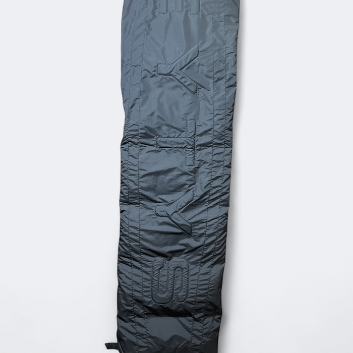 Areal Black Padded Scarf