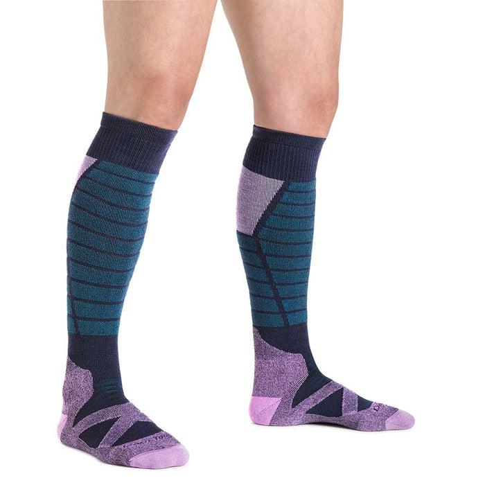 Function X OTC Midweight Ski & Snowboard Sock - 8040 - Eclipse