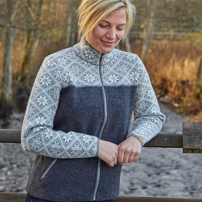 Ellie Full Zip - Graphite Marl - Dam