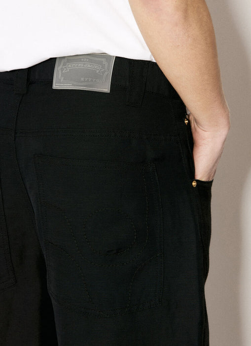 Titan Black Linen