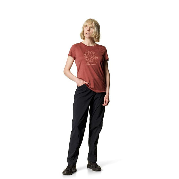 Tree Message Tee - Dessert Rock Red - Dam