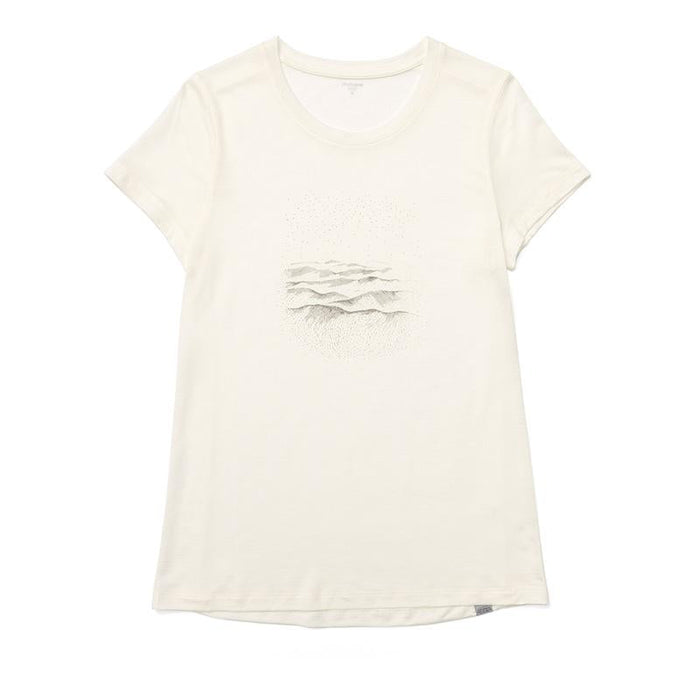 Tree Message Tee - Powderday White - Dam
