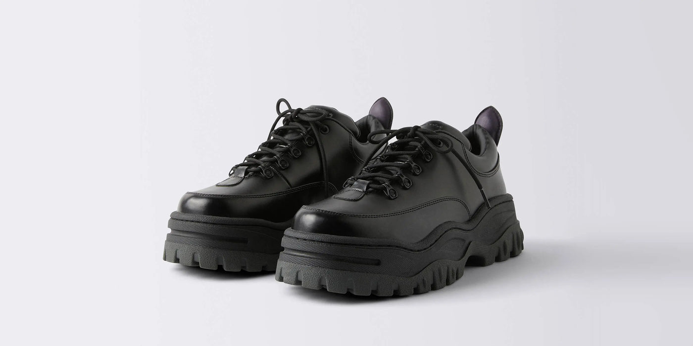 Angel Leather Black