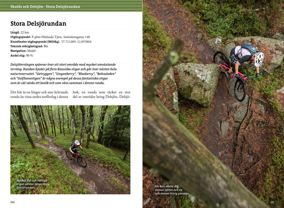 Mountainbike kring Göteborg: upptäck den bästa stigcyklingen, från branta endurospår till äventyrliga långturer