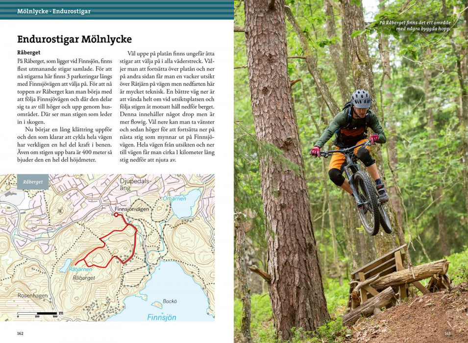 Mountainbike kring Göteborg: upptäck den bästa stigcyklingen, från branta endurospår till äventyrliga långturer