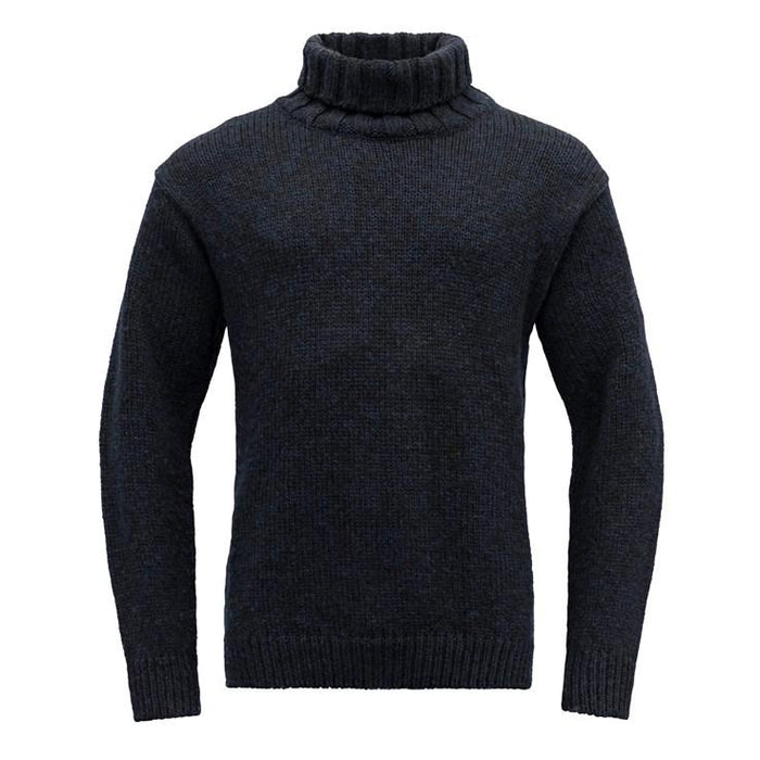 Nansen Wool High Neck - Navy - Unisex