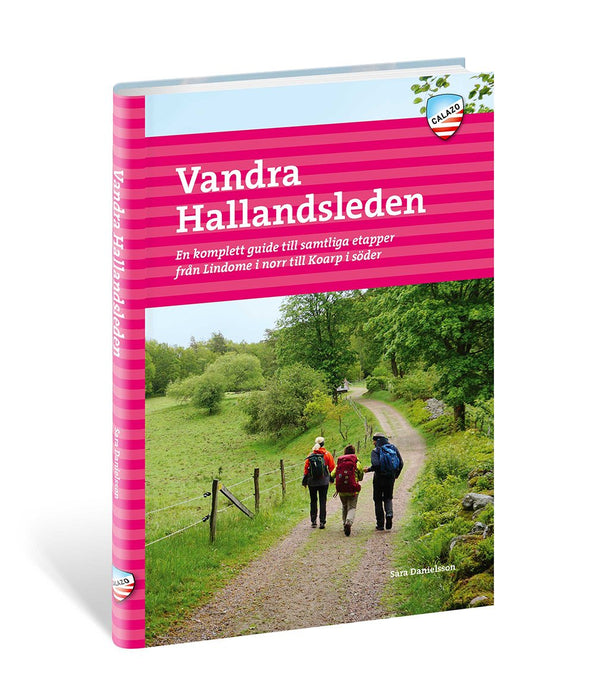 vandra hallandsleden - böcker - calazo förlag