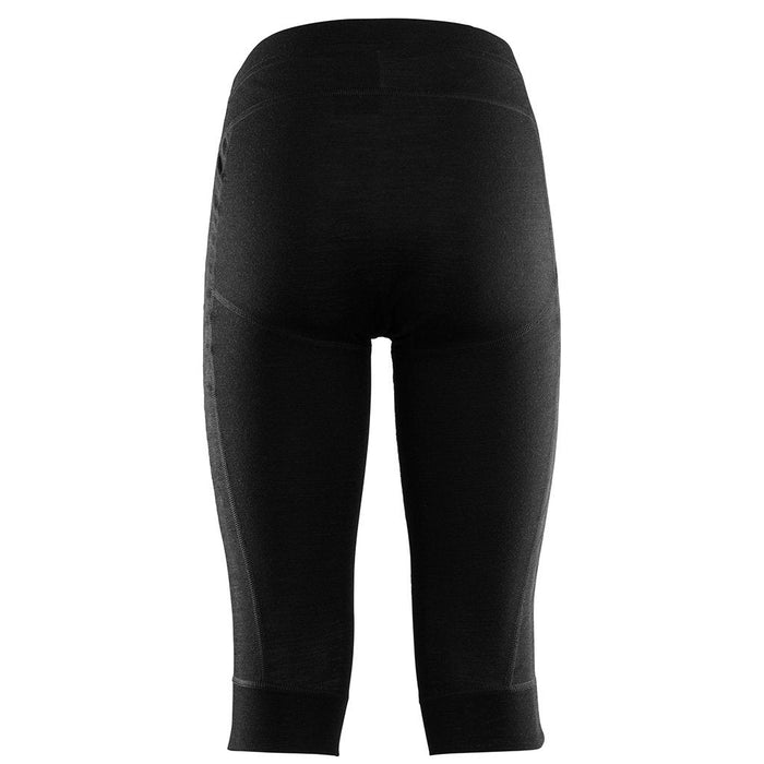 WarmWool 3/4 Summit Longs - Jet Black - Dam