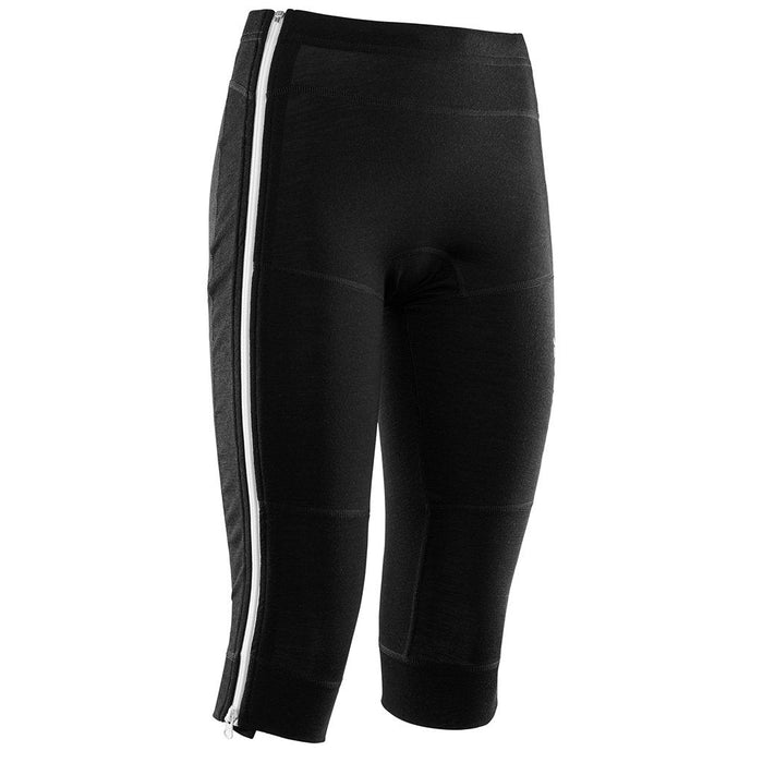 WarmWool 3/4 Summit Longs - Jet Black - Dam