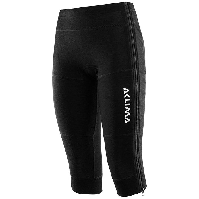 WarmWool 3/4 Summit Longs - Jet Black - Dam