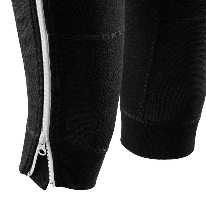 WarmWool 3/4 Summit Longs - Jet Black - Dam