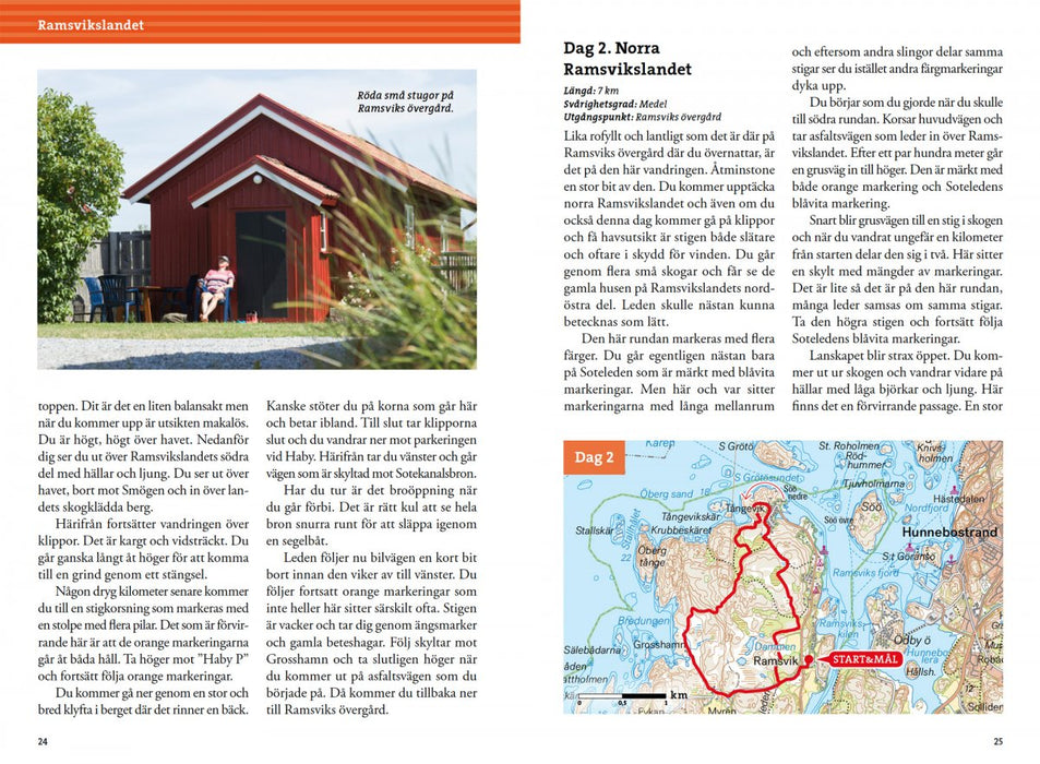 Weekendvandra kring Göteborg: västkustens vackraste vandringar med bekväma boenden och god mat