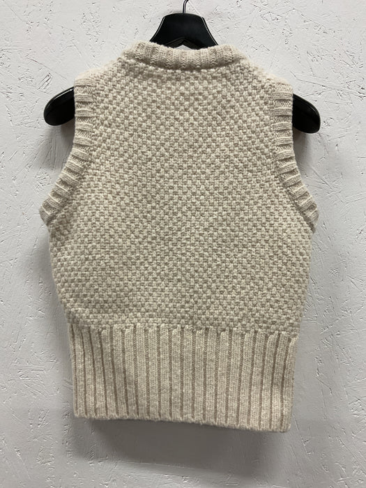 Knitted Cable Wool Vest