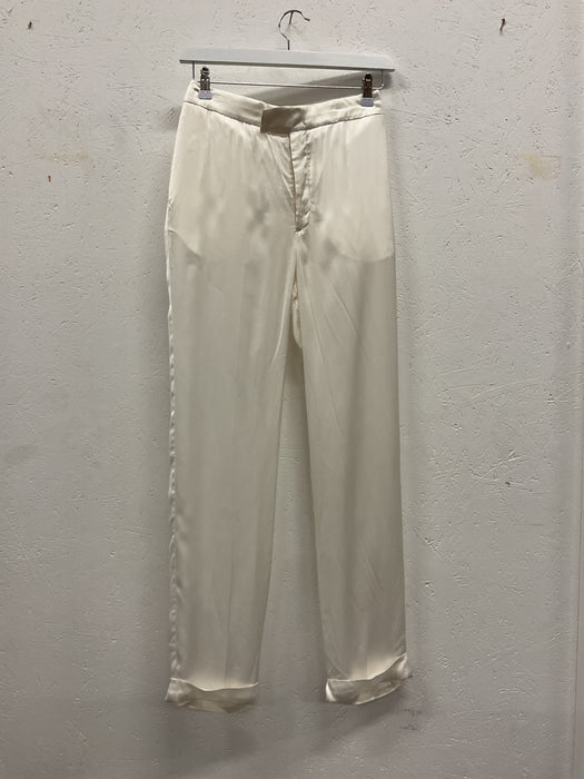 Trousers in Cupro