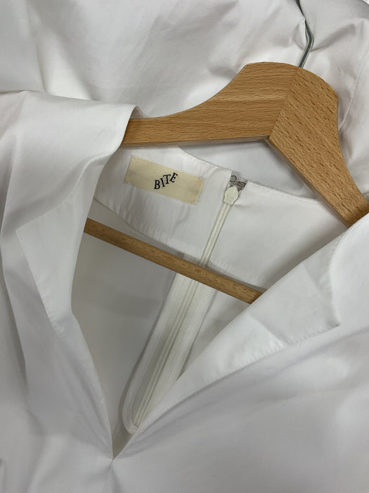 White Poplin Dress
