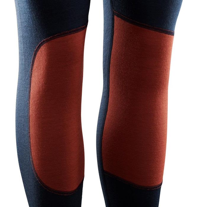 LightWool Reinforced Longs - Navy Blazer / Red Ochre - Dam