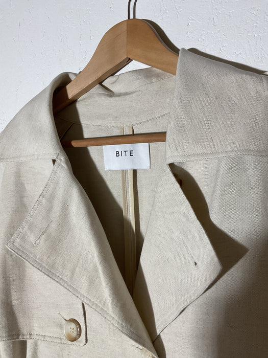 Linen/Cotton Trench Coat