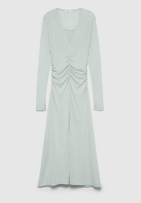 Steep V-Neck Dress