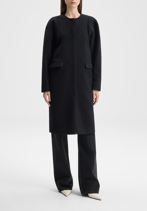 Sculpted Sleeve Coat
