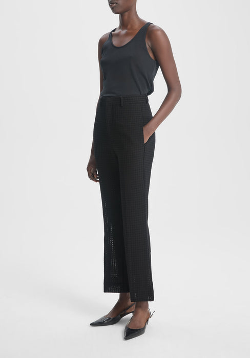 Credo Cropped Check Trouser