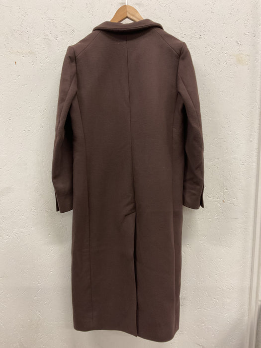Brown Heavy Wool Coat
