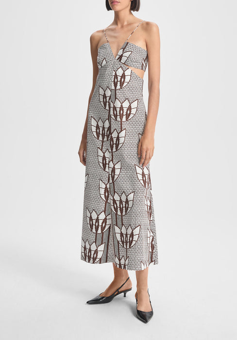 Aquilone Printed Dress
