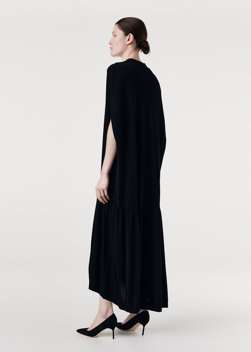 Black Poncho Dress