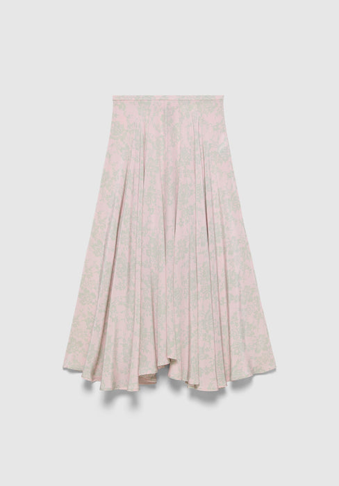 Miren Lace Print Skirt
