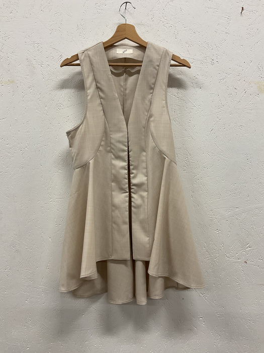 Light Wool Flounce Top