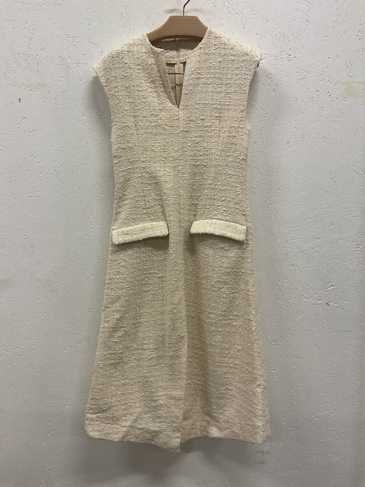 Sleeveless Cotton/Wool Dress