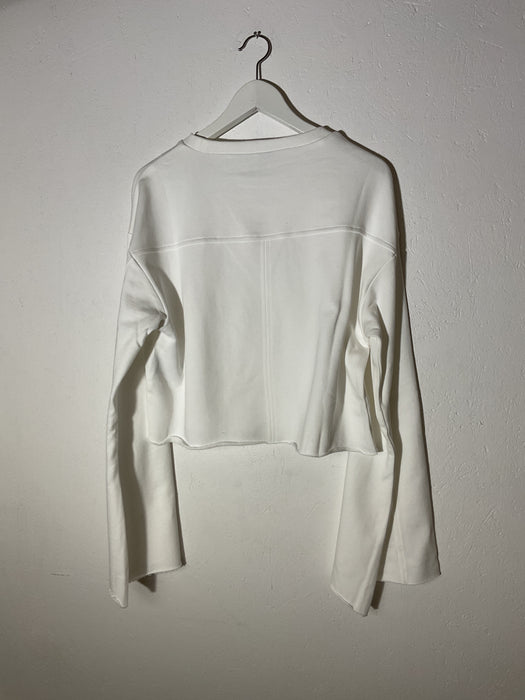Wide Sleeve Logo Top