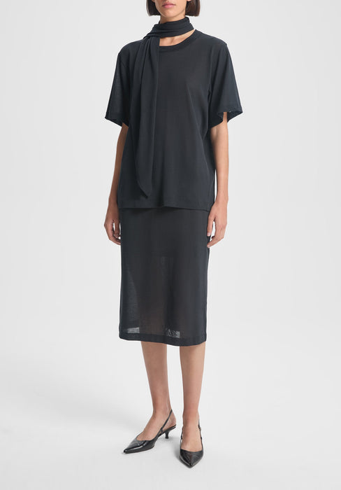 Ludo Sheer Crepe Tee