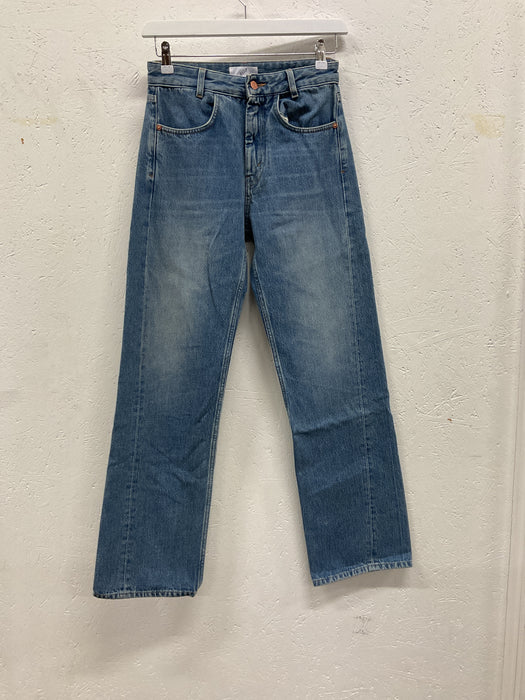 Curved Denim Sample