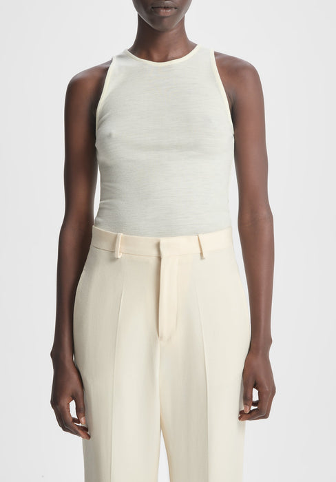 Fine Wool Tank Top