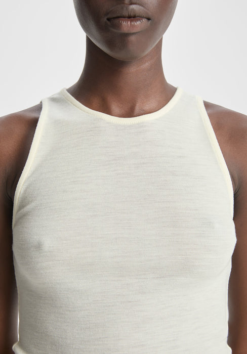 Fine Wool Tank Top