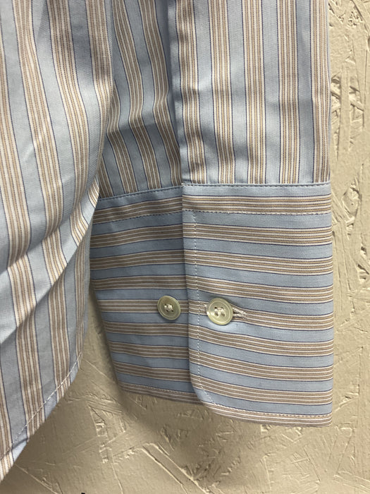 Cotton Shirt with White Collar.