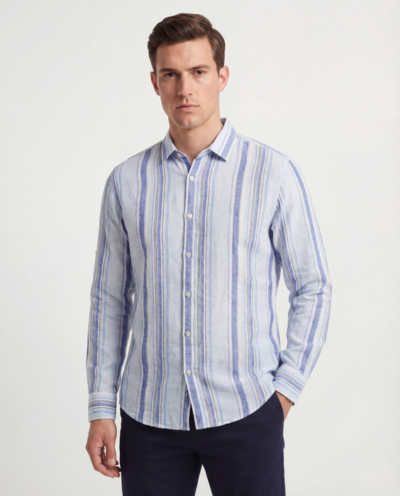 Striped Linen Shirt
