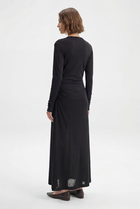 Steep V-Neck Dress