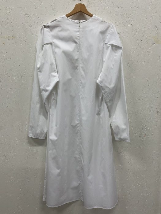 White Poplin Dress
