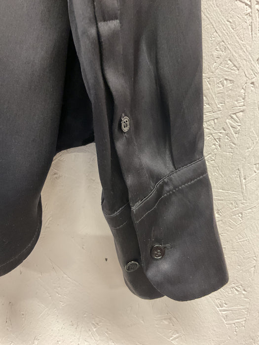 Black Silk Shirt