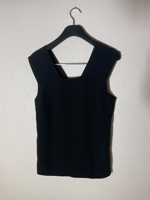 Wide Strap Black Top