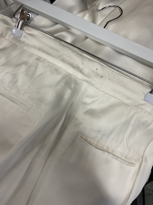 Trousers in Cupro