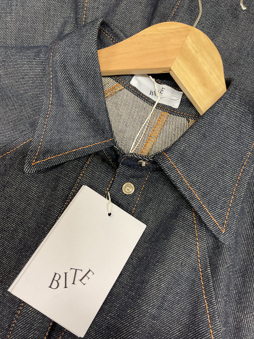 Curved Denim Dress