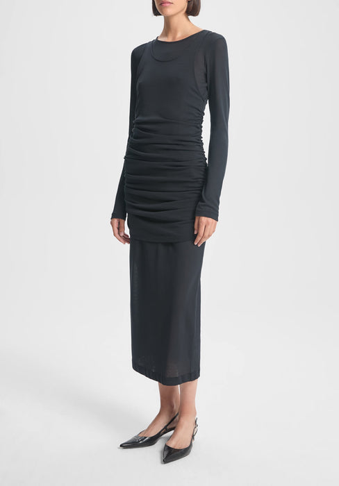 Rigel Crepe Dress