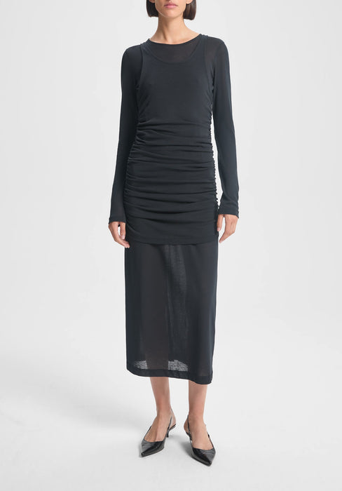 Rigel Crepe Dress